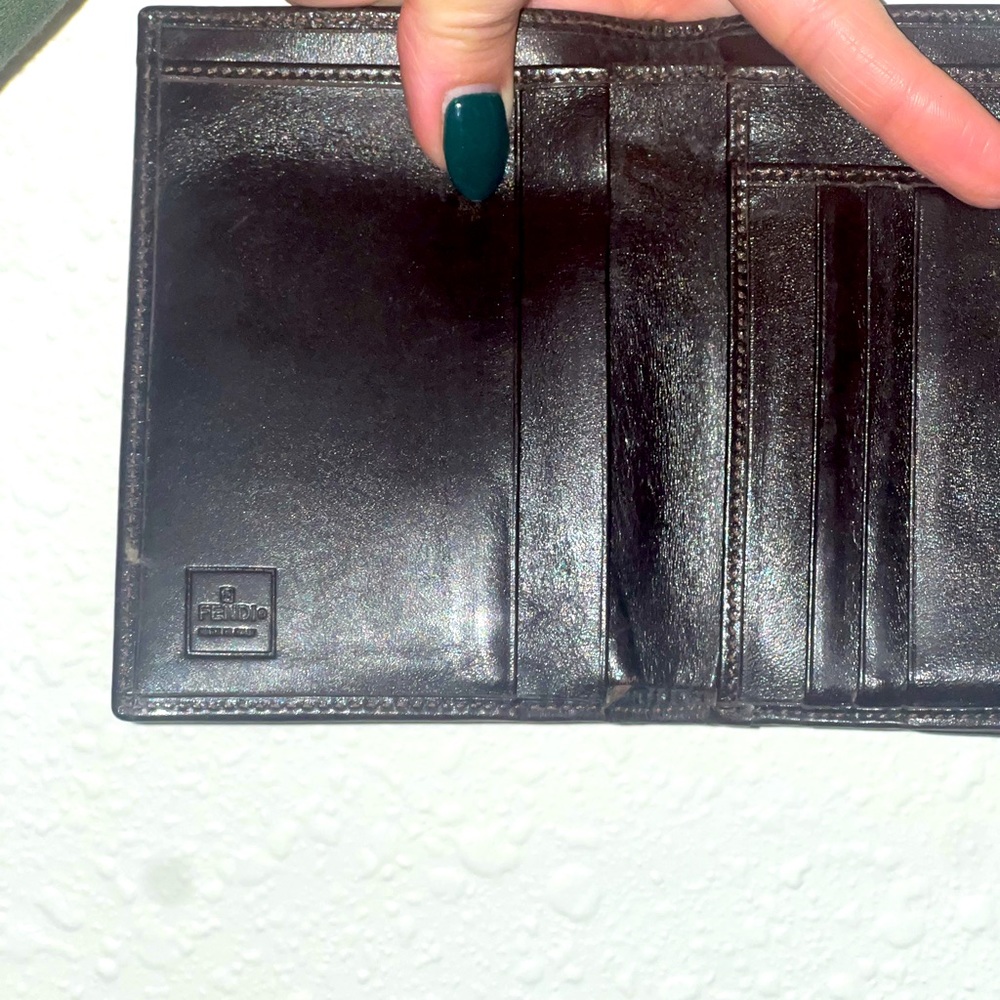 ***Authentic Fendi Zucca Print Leather Wallet*** - Picture 5 of 6